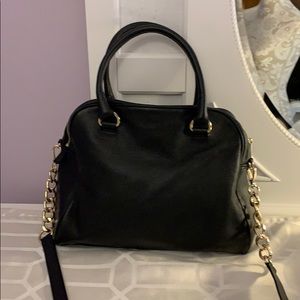 Michael Kors Leather & Gold Trim Purse